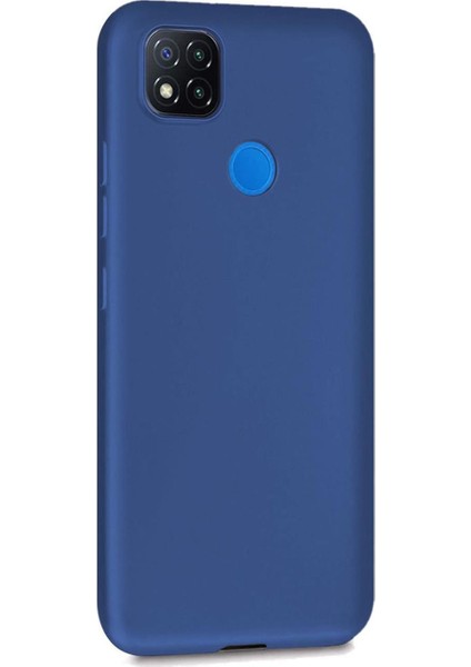 Xiaomi Redmi 9c Premium Matte Silikon Kılıf - Lacivert