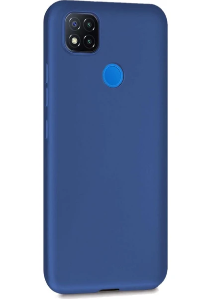 Xiaomi Redmi 9c Premium Matte Silikon Kılıf - Lacivert