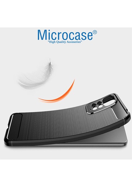 Xiaomi Redmi Note 11 Global 2022 Brushed Silikon Kılıf - Siyah