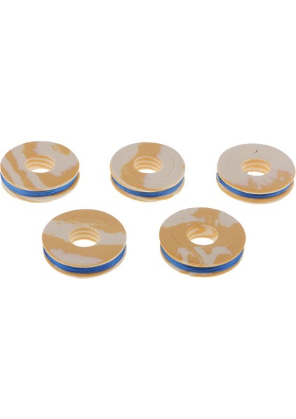 5pcs 10 ~ 15M / Makara Naylon Balıkçılık Çubuğu Kılavuzu Bağlama Iplik Yüzük Sarma Hattı Kraliyet Mavi (Yurt Dışından) fiyatları