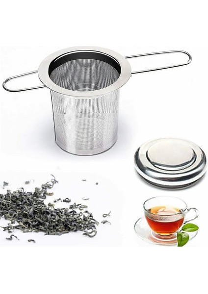 1 Adet Kullanımlık Örgü Çay Demlik Paslanmaz Çelik Süzgeç Çaydanlık Filtre Kapaklı Çay Süzgeçleri (Yurt Dışından) fiyatları