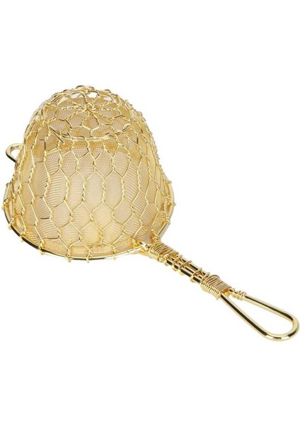 Bakır Çay Demlik Süzgeci Kullanımlık Gevşek Yaprak Çaydanlık Filtre Çay Süzgeci ile Uzun Saplı Çay Makinesi (Yurt Dışından) fırsatları