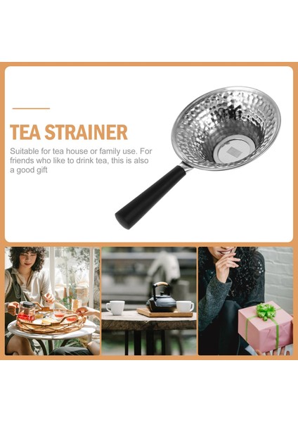 1 Adet Çay Demlik Çay Süzgeci Çay Artık Kolu ile Infuser Güzel Örgü Filtre (Gümüş) | Çay Süzgeçleri (Yurt Dışından)