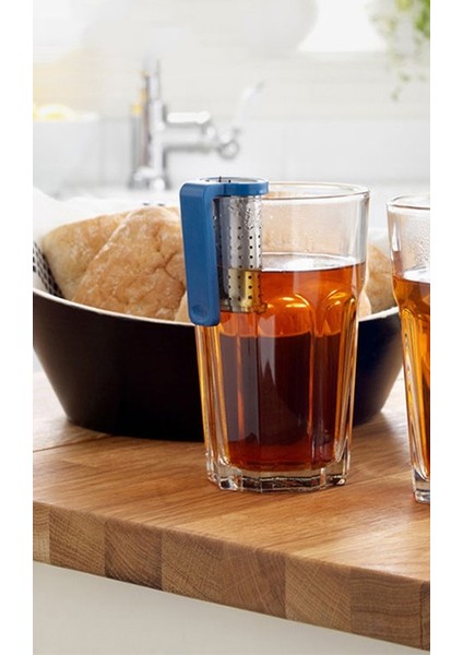 Kullanımlık Çay Demlik Paslanmaz Çelik Kolu ile Çay Süzgeci Demlik Çay Poşeti Demlik Filtre (Yurt Dışından)