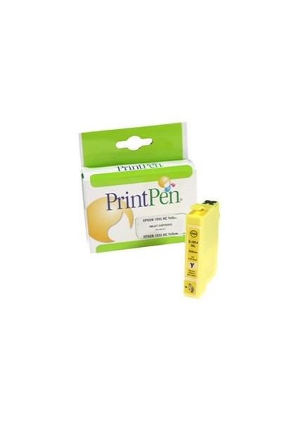 Print Pen Epson T18XL (C13T18144012) Yellow Yüksek Kapasite (13, 5ml) Sarı Muadil Kartuş