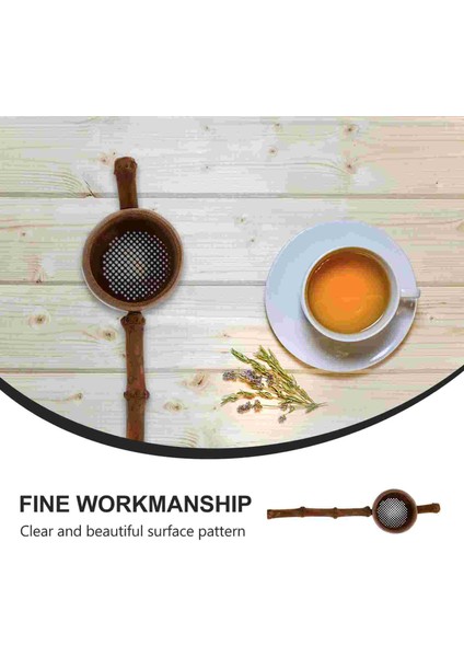 1 Adet Çay Süzgeci Çay Evi Bambu Çay Filtresi Çin Çay Töreni Çay Demlik (Ahşap Renkli) (Yurt Dışından) modelleri
