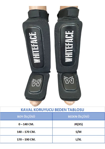 Takviyeli Elastik Kaval Koruyucu Mma, Muay Thai, Kick Boks Siyah WTF311