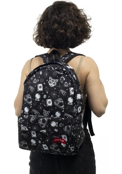 Gothic Baskılı Sırt Çantası