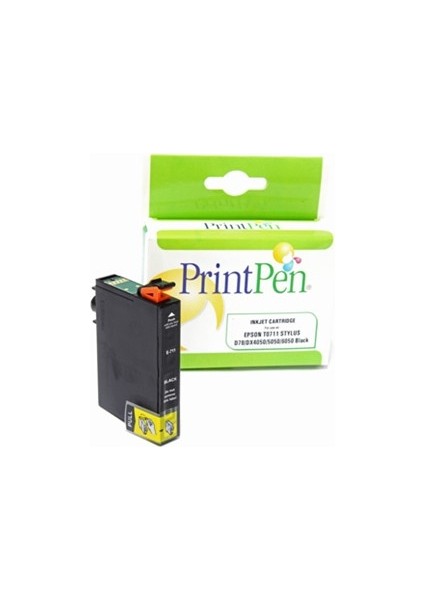 Epson T0711 Black (15, 0ml) Siyah Muadil Kartuş