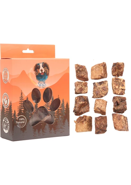 Sirius Pet Food Beef Cube - Dana Ciğer Küp 100 gr