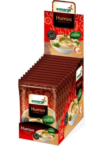 Esmergil Humus Nohut Unu 200 G 12'li Paket