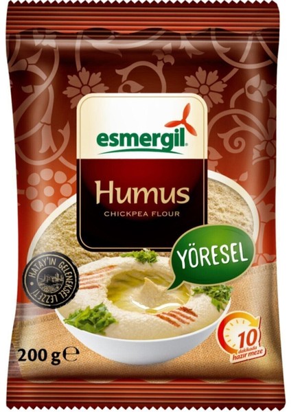 Esmergil Humus Nohut Unu 200 G 12'li Paket