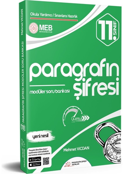 Paragrafın Şifresi Yayınları 11.Sınıf 2022 Nesil Paragraf Modüler Soru Bankası