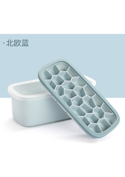 80 cm Ev Yapımı Buz Tepsisi Ev Buzdolapları İçin Yaz Petek Buz Küpü Buz Makinesi Çift Silikon Buz Küp Kalıp Buz Kutusu Depolama (Mavi) (Yurt Dışından) fiyatları