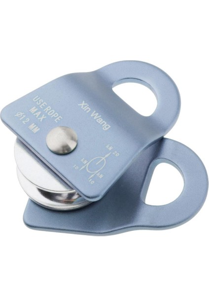 Kaya Tırmanma Arboristi Için 20KN Sabit Yan Plaka Kasnağı Tek Şeması - Mavi (Yurt Dışından) fırsatları