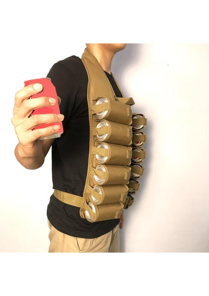 Içecek Yelek Tokası Tutucu 12 Paket Bira, Kamp Kampı Kampı Tırmanma Için Kaleci Olabilir (Yurt Dışından) fiyatları