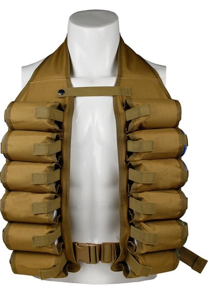 Içecek Yelek Tokası Tutucu 12 Paket Bira, Kamp Kampı Kampı Tırmanma Için Kaleci Olabilir (Yurt Dışından) modelleri