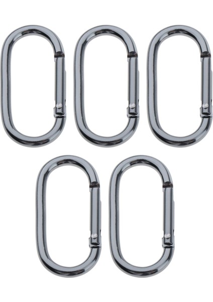 5x D Klip Kabarabin Snap Spring Hook Keying Kamp Karabinacılar Küçük Karabiner (Yurt Dışından)