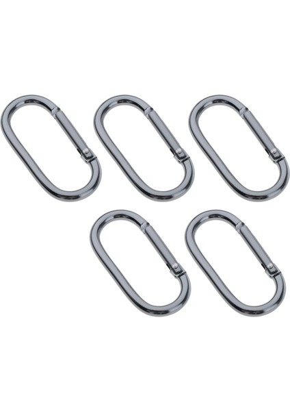 5x D Klip Kabarabin Snap Spring Hook Keying Kamp Karabinacılar Küçük Karabiner (Yurt Dışından) fırsatları
