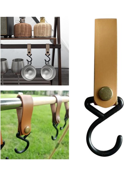 Asma Kayış Kanca Kamp Tente Tencere Askı Rv Şeyler Puset Tutucu Kahverengi (Yurt Dışından) indirimleri