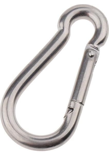 Paslanmaz Çelik Yay Snap Hook Carabiner M6 (Yurt Dışından) fırsatları