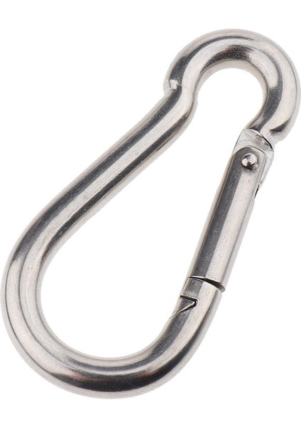 Ağır Hizmet Tipi Bahar Snap Kanca Anahtar Zinciri Karabiner M8 (Yurt Dışından)