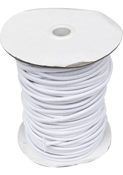 4mm Güçlü Elastik Bungee Halat Kablosu Tekneleri Tavanna 3m Beyaz 3m Beyaz (Yurt Dışından)