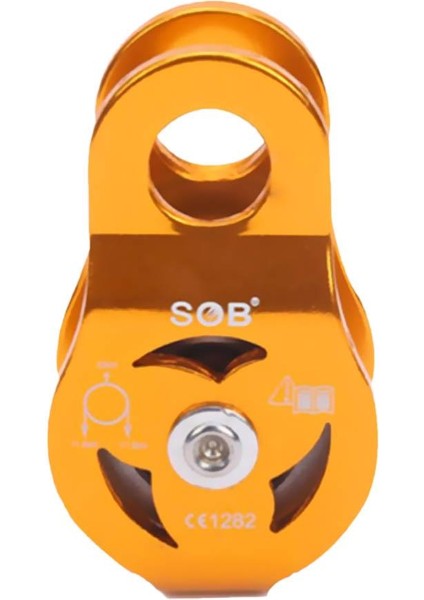 8-13MM Ip Erişimi Için 23KN Açık Tırmanma Tek Sabit Kasnak (Yurt Dışından) indirimleri