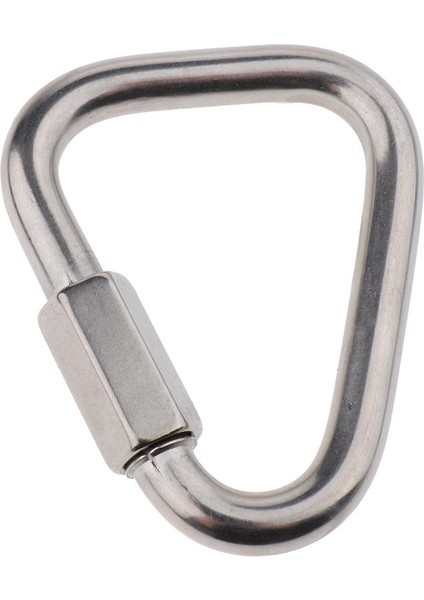 Açık Üçgen Paslanmaz Çelik Carabiner Kamp Anahtarlık Hızlı Bağlantı 10MM (Yurt Dışından) fiyatları
