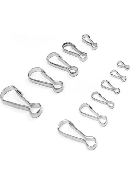100PCS 304 Paslanmaz Çelik Toka Yaylı Tokalar Klipsli Kancalar Açık 20MM (Yurt Dışından) fırsatları
