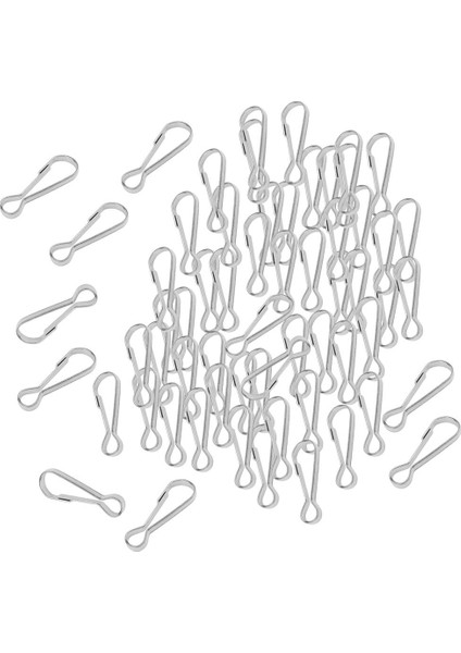 100PCS 304 Paslanmaz Çelik Toka Yaylı Tokalar Klipsli Kancalar Açık 20MM (Yurt Dışından) indirimleri