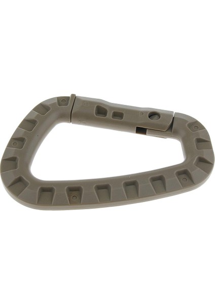 5pcs Bahar Snap Carabiner Clip Hooks, D-Ring Anahtarlık Sabit Plastik Anahip Kahverengi (Yurt Dışından) fırsatları