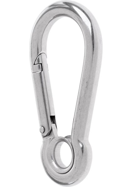 D Şekil Yaylı Yapılı Gate Paslanmış Çelik Karabıner Geç 9cm Ila 14 cm 10 x 100 mm (Yurt Dışından) indirimleri