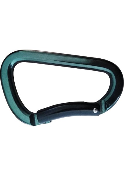 Strade Store 22KN Alüminyum Açık Kaya Tırmanışı Rappelling Carabiner Kancası 90MM Siyah (Yurt Dışından)