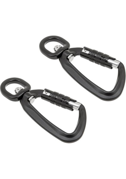 2pcs 360 º Dönen Döner Yürüyüş Karabiner Klip Asma Anahtarlık Tokası Kanca (Yurt Dışından)