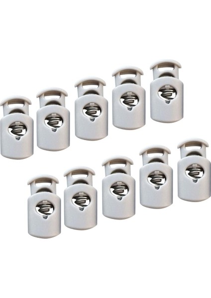 10PCS/SET Namlu Durdurucu Geçiş Kablosu Kilitleri Çizme Kümesi Durakları Düğme Son (Yurt Dışından) indirimleri