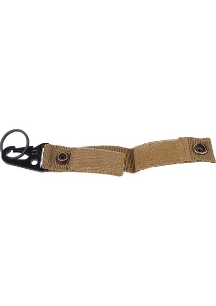 Taktik Naylon Kemer Metal Karabin Hook Anahtar Dokuma Toka Klipsi Haki (Yurt Dışından)
