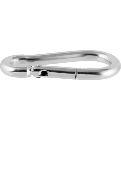 Dayanıklı 304 Paslanmaz Çelik Karabiner Klips Anahtar Zinciri Çıtçıt Kanca Hızlı Otostop 8cm (Yurt Dışından)