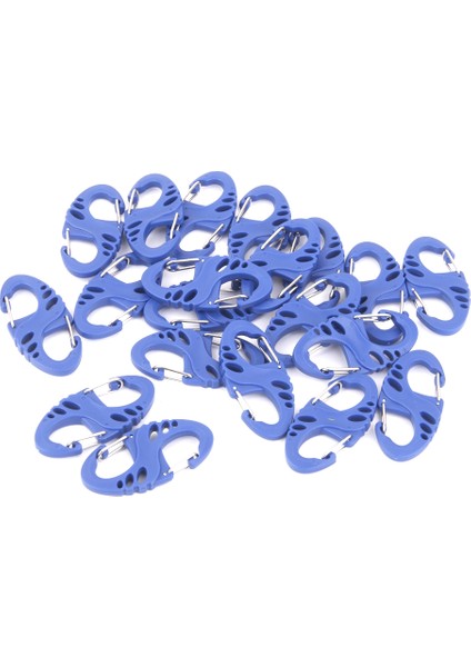 20PCS Şekil 8 Açık Mekan Kamp Karabinalı Kanca Döngü Kancası (Yurt Dışından) modelleri