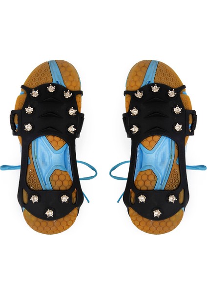 Ayaklı 1 Çift Anti-Kayma Silikon Buz Tutucu Kramponlar 10 Artan Siyah Kadın Ingiltere 2.5-9.5 (Yurt Dışından) fiyatları