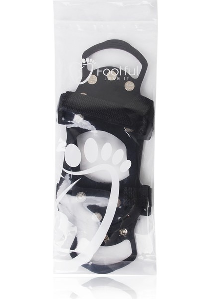 Ayaklı 1 Çift Anti-Kayma Silikon Buz Tutucu Kramponlar 10 Artan Siyah Kadın Ingiltere 2.5-9.5 (Yurt Dışından) modelleri