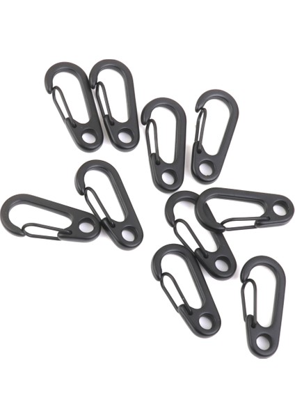10 Adet Alaşımlı Karabinerler, Kamp Yürüyüşü Için Anahtarlık Kanca Tokası (Yurt Dışından) indirimleri