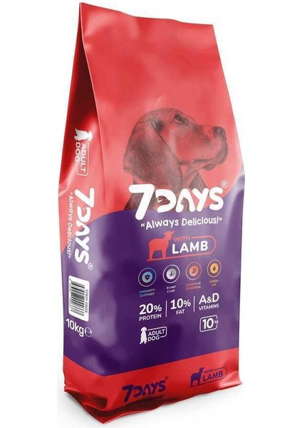 Kuzu Etli Yetişkin Köpek Maması 10 kg