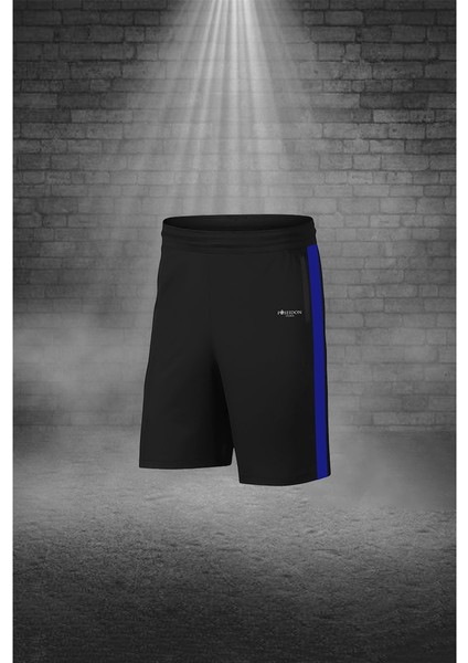 Erkek Mavi Dri-Fit Kumaş Antrenman ve Koşu Için Konforlu Cepli Kısa Kol Tişört Şort Ikili Takım S-3xl modelleri