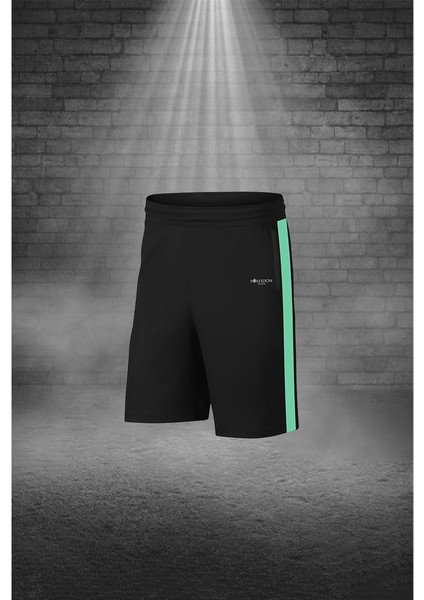 Büyük Beden Erkek Su Yeşili Dri-Fit Kumaş Düz Kısa Kol Konforlu Tişört Şort Alt Üst Ikili Takım Seti 4XL-10XL modelleri