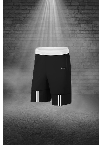 Büyük Beden Erkek Beyaz Dri-Fit Kumaş Koşu Için Konforlu Cepli Sıfır Yaka Tişört Şort Ikili Alt Üst Seti 4XL-10XL modelleri