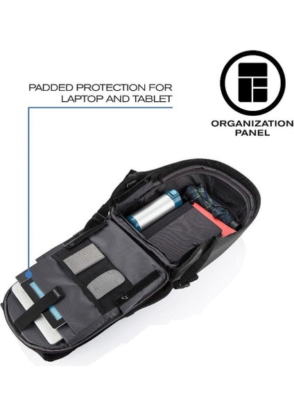 Xd Desing Bobby Hero Regular Anti-Theft Backpack Light Blue Spor Çanta indirimleri