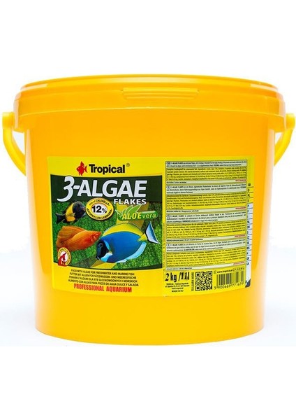 3-Algea Flakes 250GR.