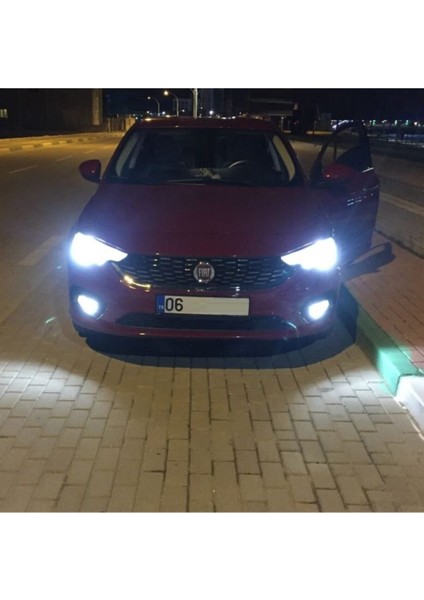 Fıat Egea Uyumlu LED Xenon Sis Farı Ampulü H11 Beyaz