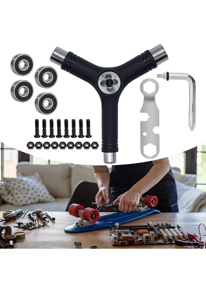 Paten Aracı Set L Longboards Için Taşınabilir Phillips Başkanı Tornavida (Yurt Dışından) modelleri